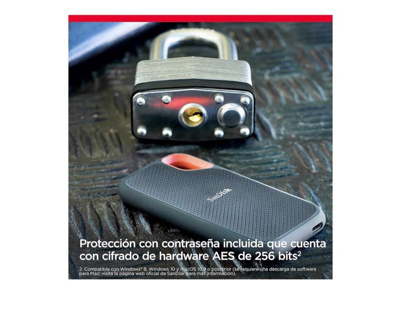 SanDisk SSD Externo Portátil 1TB afbeelding 7