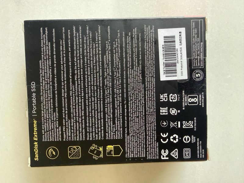 SanDisk SSD Externo Portátil 1TB afbeelding 9