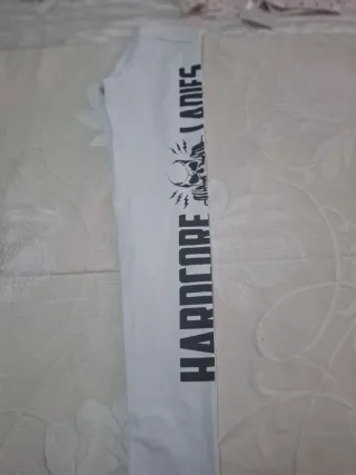 Leggings La Bella Mafia Blancos