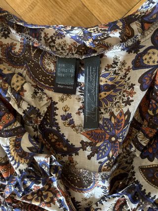 Vestido Mango Estampado Paisley