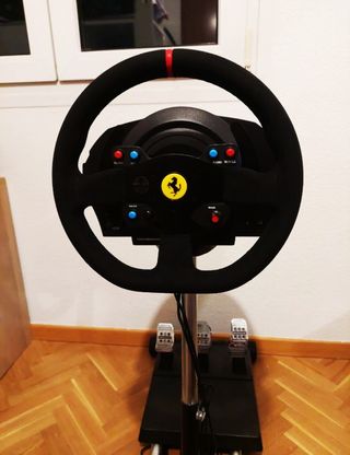 Pack Simracing Thrustmaster Ferrari+Pedales+soport