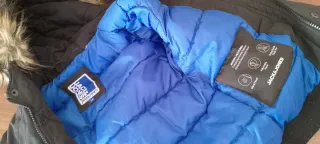 Cazadora niño Jack Jones negra