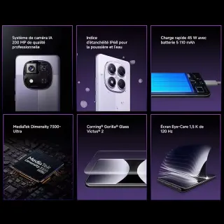 REDMI NOTE 14 PRO 5G 8+256GB NEGRO XIAOMI