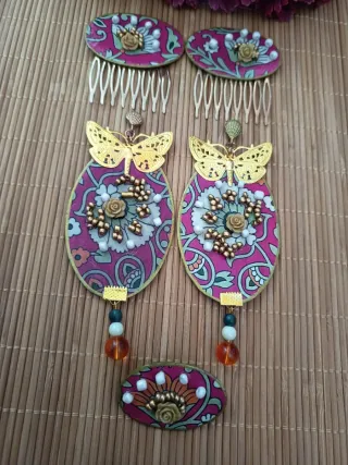 Conjunto Flamenca Mariposa