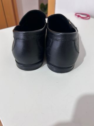 Mocasines Zara Mujer Hebilla Dorada