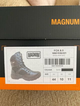 Botas Magnum Fox 8.0 Negras