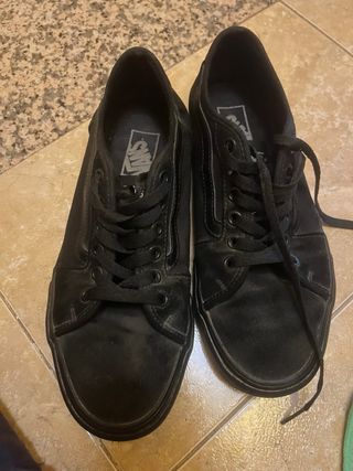 Vans Zapatillas Negras Solo 2 usos