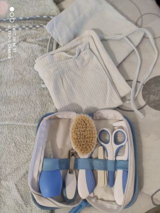 Set cura neonato con custodia