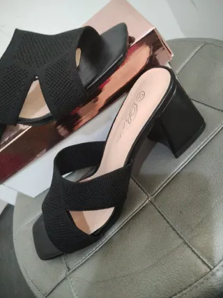 Sandali donna n.37 nere