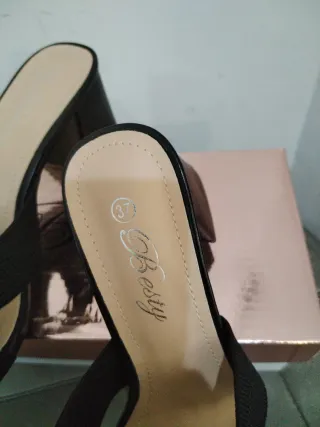 Sandali donna n.37 nere