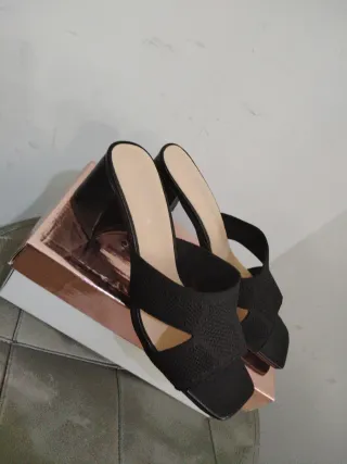 Sandali donna n.37 nere