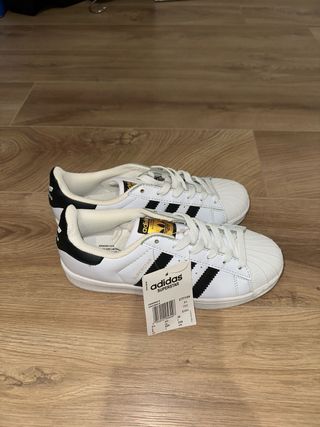 Zapatillas Adidas Superstar Blancas y Negras