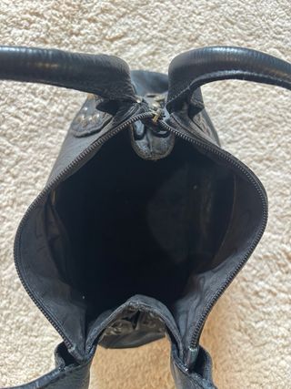 Borsa Coccinelle Vintage  vera pelle nera