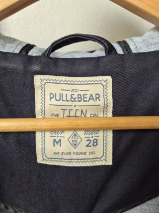 Chaqueta Pull&Bear Teen Azul Marino Talla M