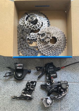 Kit Shimano SLX 2x10 velocidades