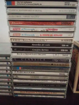 Lote CDs Música Clásica y Ópera