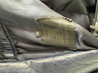 Cazadora Piel Azul Yanko Talla 52