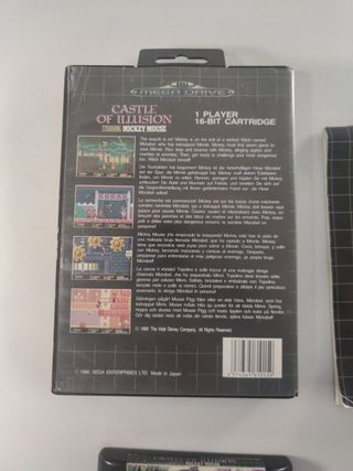 Castle of Illusion Mickey Mouse Megadrive