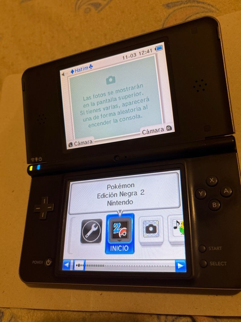 Nintendo DS XL Negra afbeelding 3