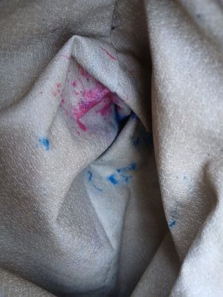 Bolso de mano grande rojo/burdeos