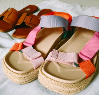 2 Sandalias ZARA+PRIMARK+Bolsa ZARA