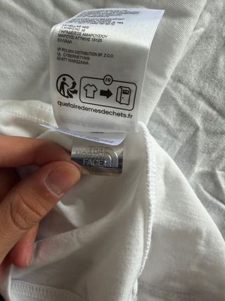 Camiseta The North Face Blanca