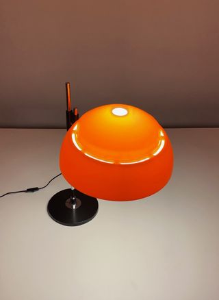 Lámpara Mesa Space Age, Andre Ricard, Metalarte