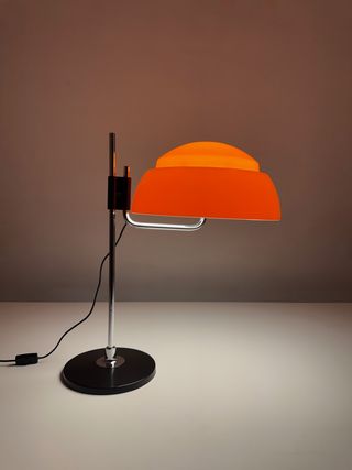 Lámpara Mesa Space Age, Andre Ricard, Metalarte