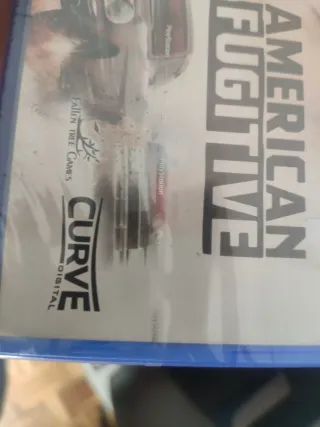 PS4 American Fugitive Precintado