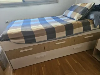 Cama nido con 3 cajones