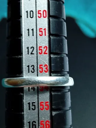 Anillo Plata Ley Ojo Tigre Lágrima