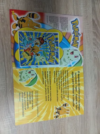 Álbum Pokémon Completo Versión Plata