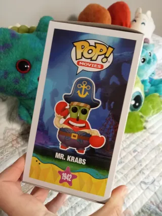 Funko Pop Mr. Krabs Película Bob Esponja 1942