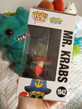 Funko Pop Mr. Krabs Película Bob Esponja 1942