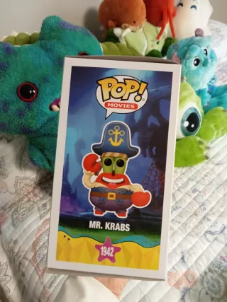 Funko Pop Mr. Krabs Película Bob Esponja 1942