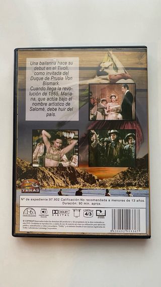 Salomé la embrujadora DVD Western Español