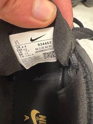 Nike Air VaporMax Plus Negro Dorado