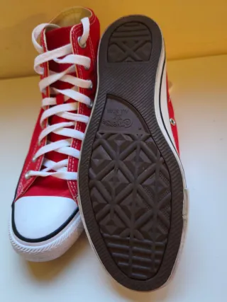 Converse Rojas Mujer Talla 38