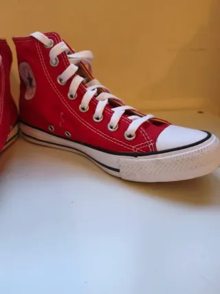 Converse Rojas Mujer Talla 38