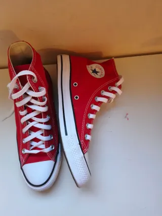 Converse Rojas Mujer Talla 38