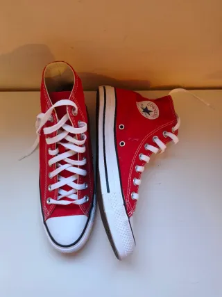 Converse Rojas Mujer Talla 38