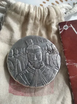 Moneda Plata 5 Oz  Terracota Army 2018