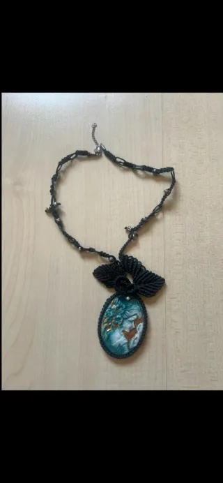 Collana con cammeo donna