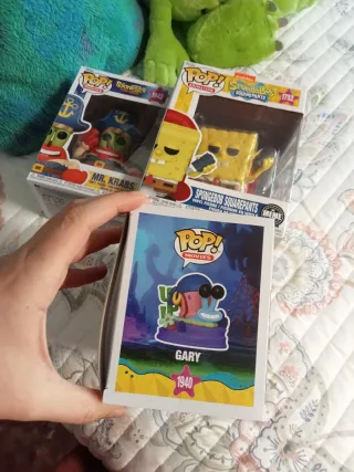 Funko Pop Gary Bob Esponja Película 1940