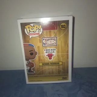 Funko Pop! Dennis Rodman 103 Chicago Bulls