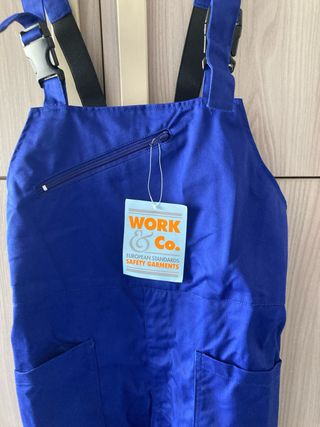 Tuta da lavoro unisex blu