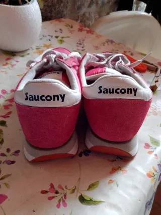 Saucony Scarpe Donna Rosa usate in buono stato