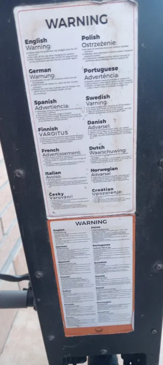 Patinete Eléctrico Denver Negro/Gris