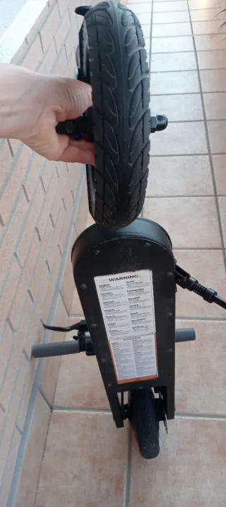 Patinete Eléctrico Denver Negro/Gris