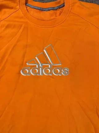 ¡¡OFERTA!! Talla S Sudadera Adidas Naranja